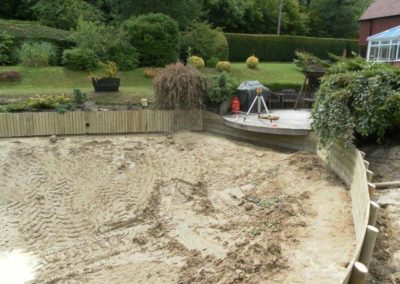 New Edging and Small Jetty in East Sussex
