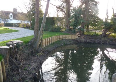 Wooden Edging in East Sussex